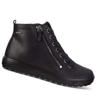 Women's Ecco Soft 7 Tred Gtx Hi Boots Black | SG 43CTV